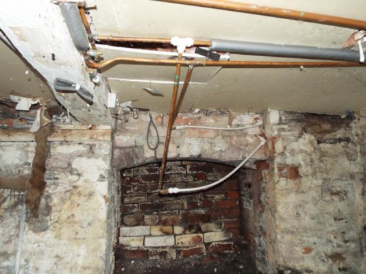 Plumbing In Cellar Ceiling.jpg Plumbing In Cellar Ceiling.jpg