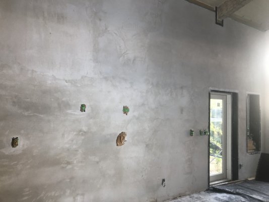 Exterior And Interior Lime Plaster Wall